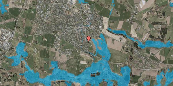 Oversvømmelsesrisiko fra vandløb på Pilevej 7, 3660 Stenløse