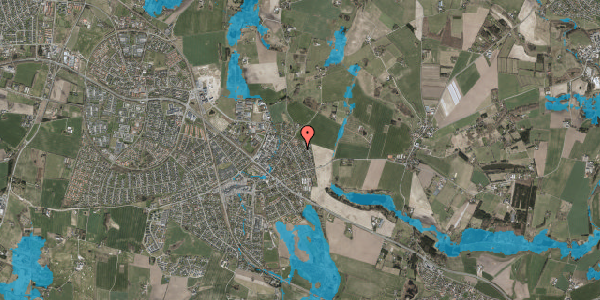 Oversvømmelsesrisiko fra vandløb på Rosenbakkevej 7, 3660 Stenløse