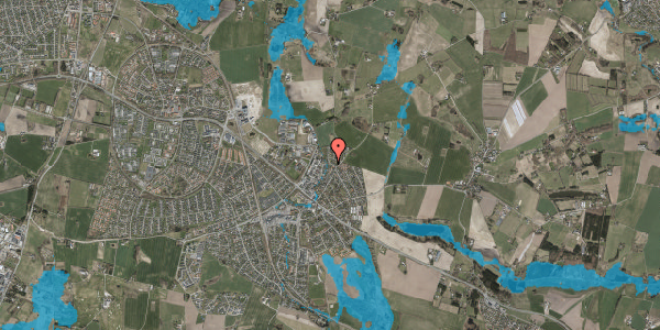 Oversvømmelsesrisiko fra vandløb på Rosendalvej 7, 3660 Stenløse