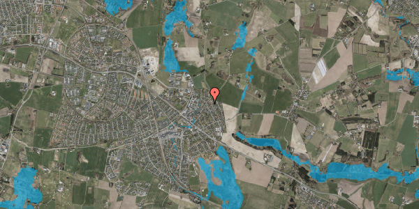 Oversvømmelsesrisiko fra vandløb på Rosenvej 35, 3660 Stenløse