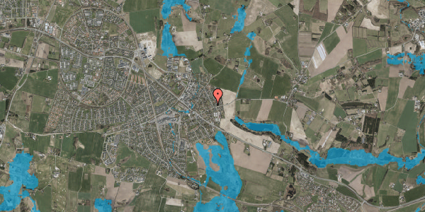 Oversvømmelsesrisiko fra vandløb på Rosenvænget 3, 3660 Stenløse
