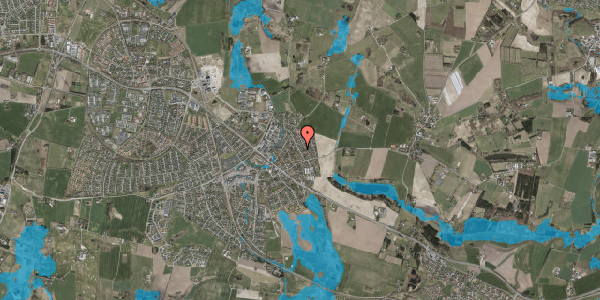 Oversvømmelsesrisiko fra vandløb på Rosenvænget 16, 3660 Stenløse
