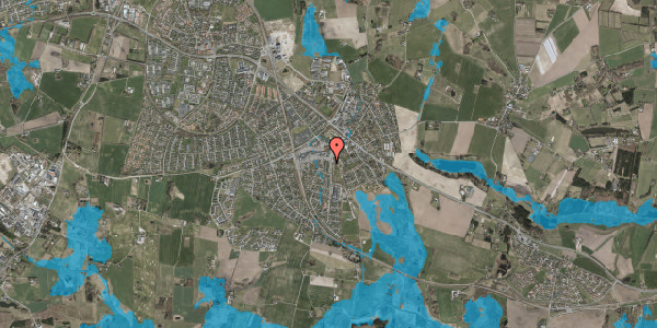 Oversvømmelsesrisiko fra vandløb på Sandalsparken 14, 3660 Stenløse