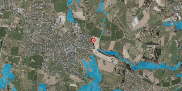 Oversvømmelsesrisiko fra vandløb på Skolevej 6, 3660 Stenløse