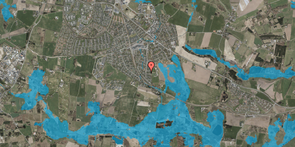 Oversvømmelsesrisiko fra vandløb på Slåenvej 3, 3660 Stenløse