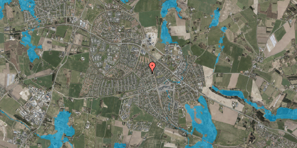 Oversvømmelsesrisiko fra vandløb på Smyrnavej 3, 3660 Stenløse