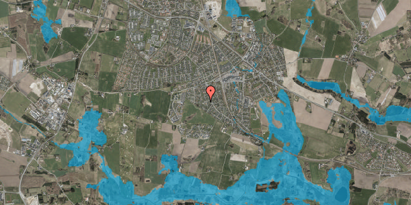 Oversvømmelsesrisiko fra vandløb på Spurvestien 2, 3660 Stenløse