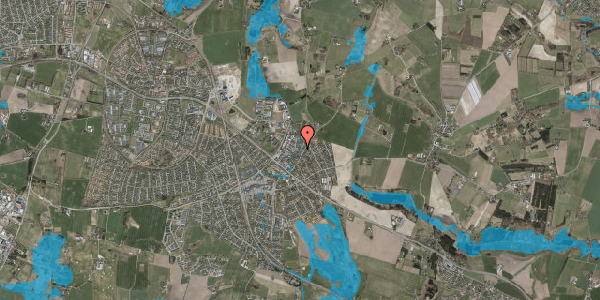 Oversvømmelsesrisiko fra vandløb på Stenlillevej 33, 3660 Stenløse