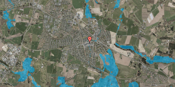 Oversvømmelsesrisiko fra vandløb på Egedal Centret 44C, 1. , 3660 Stenløse