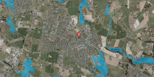 Oversvømmelsesrisiko fra vandløb på Terkelvej 27, 3660 Stenløse