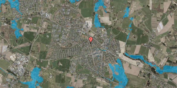 Oversvømmelsesrisiko fra vandløb på Thyravej 3, 3660 Stenløse