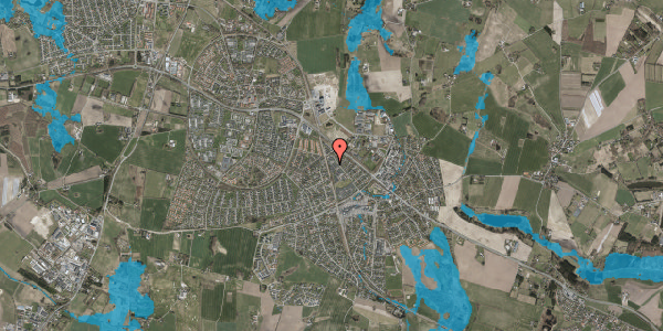 Oversvømmelsesrisiko fra vandløb på Tormodsvej 18A, 3660 Stenløse