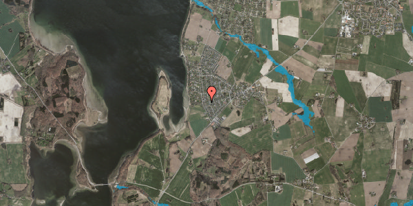 Oversvømmelsesrisiko fra vandløb på Bøgevej 28, 4070 Kirke Hyllinge