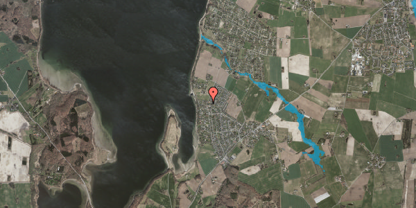 Oversvømmelsesrisiko fra vandløb på Ejby Strandvej 8, 4070 Kirke Hyllinge