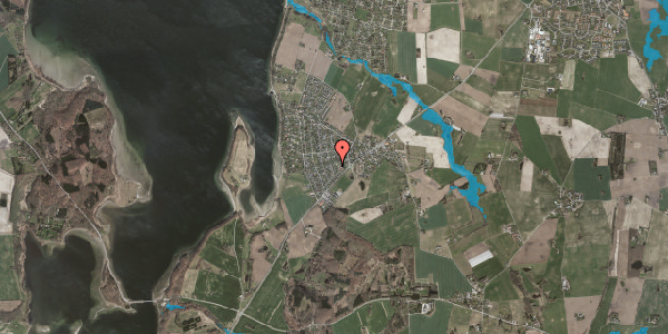 Oversvømmelsesrisiko fra vandløb på Lindevej 10, 4070 Kirke Hyllinge