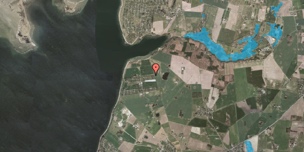 Oversvømmelsesrisiko fra vandløb på Stendyssen 21, 4070 Kirke Hyllinge