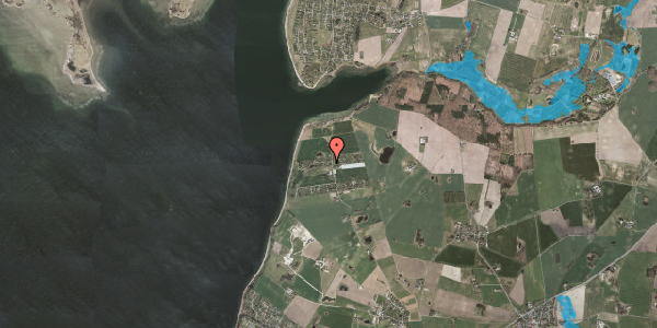 Oversvømmelsesrisiko fra vandløb på Stendyssen 30, 4070 Kirke Hyllinge