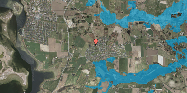 Oversvømmelsesrisiko fra vandløb på Ejlesøvej 3, 4000 Roskilde