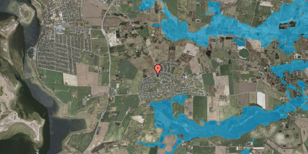 Oversvømmelsesrisiko fra vandløb på Ejlesøvej 15, 4000 Roskilde