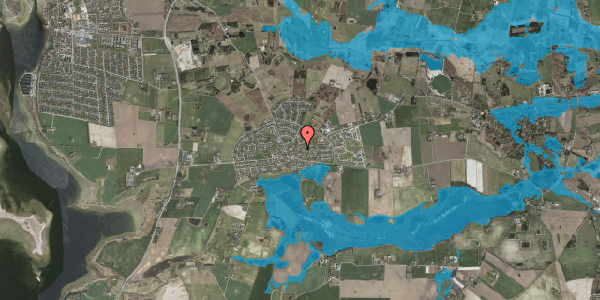 Oversvømmelsesrisiko fra vandløb på Engbækvej 12, 4000 Roskilde