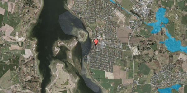 Oversvømmelsesrisiko fra vandløb på Klinten 6A, 4040 Jyllinge