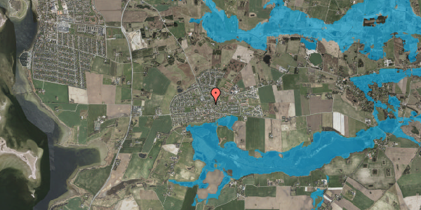 Oversvømmelsesrisiko fra vandløb på Pileparkvej 3B, 4000 Roskilde