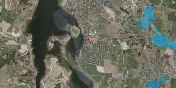 Oversvømmelsesrisiko fra vandløb på Sværdagergård 16, 4040 Jyllinge