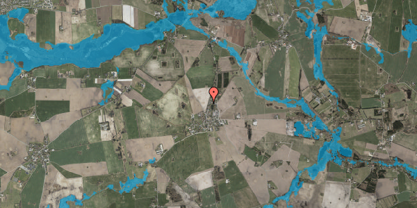 Oversvømmelsesrisiko fra vandløb på Søvænget 15, 4000 Roskilde