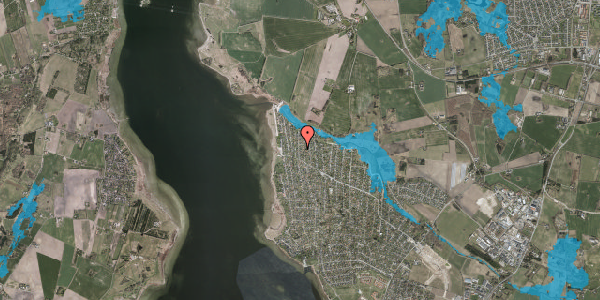 Oversvømmelsesrisiko fra vandløb på Åvej 12, 4040 Jyllinge