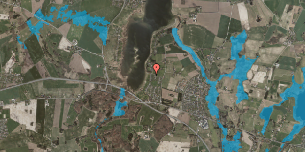 Oversvømmelsesrisiko fra vandløb på Fjordvang 15, 4000 Roskilde