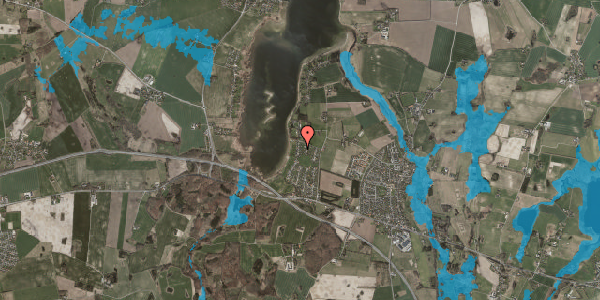 Oversvømmelsesrisiko fra vandløb på Fjordvang 21, 4000 Roskilde