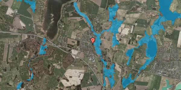 Oversvømmelsesrisiko fra vandløb på Gevninge Bygade 31, 4000 Roskilde