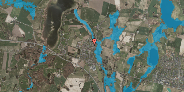 Oversvømmelsesrisiko fra vandløb på Gevninge Bygade 51, 4000 Roskilde