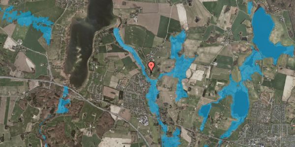 Oversvømmelsesrisiko fra vandløb på Herslevvej 7, 4000 Roskilde