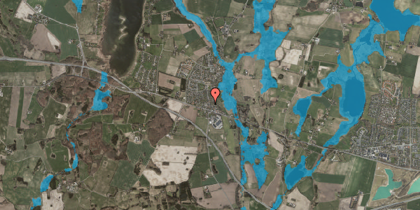 Oversvømmelsesrisiko fra vandløb på Lillemarken 2, 4000 Roskilde