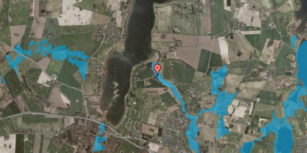 Oversvømmelsesrisiko fra vandløb på Mariendalsvej 8, 4000 Roskilde