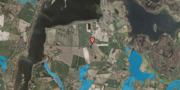 Oversvømmelsesrisiko fra vandløb på Mosevang 2, 4000 Roskilde
