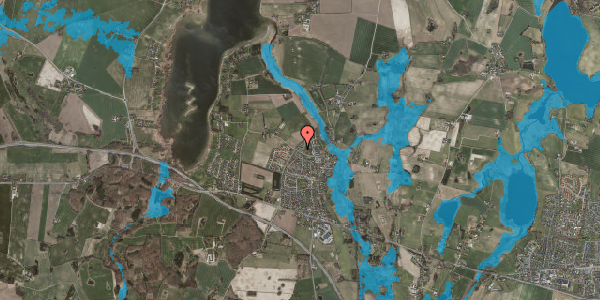 Oversvømmelsesrisiko fra vandløb på Nørremarken 7, 4000 Roskilde