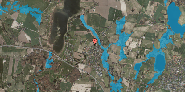 Oversvømmelsesrisiko fra vandløb på Nørremarken 61, 4000 Roskilde