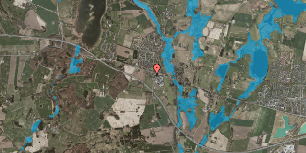Oversvømmelsesrisiko fra vandløb på Orehøjvej 39, 4000 Roskilde