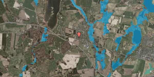 Oversvømmelsesrisiko fra vandløb på Skovager 23, 4000 Roskilde