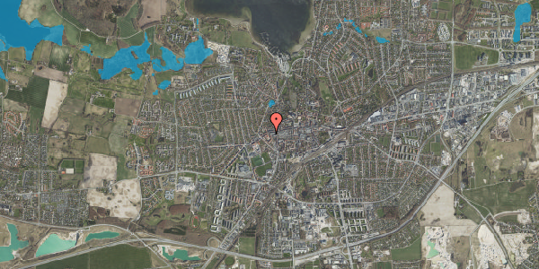 Oversvømmelsesrisiko fra vandløb på Absalonsgade 1, 4000 Roskilde
