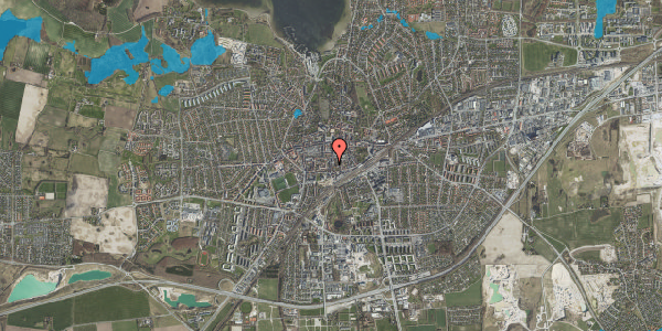 Oversvømmelsesrisiko fra vandløb på Allehelgensgade 21, 3. th, 4000 Roskilde