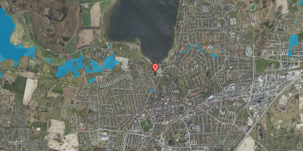 Oversvømmelsesrisiko fra vandløb på Asylgade 6, 4000 Roskilde
