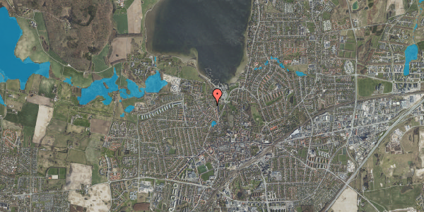 Oversvømmelsesrisiko fra vandløb på Asylgade 15, 4000 Roskilde