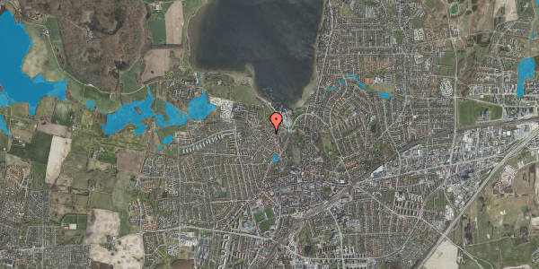 Oversvømmelsesrisiko fra vandløb på Asylgade 24, 2. th, 4000 Roskilde