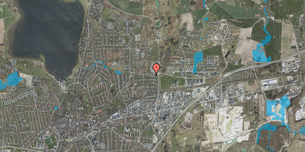 Oversvømmelsesrisiko fra vandløb på Bekkasinvej 47, 4000 Roskilde