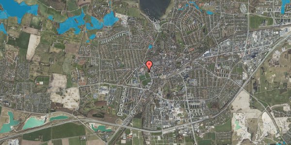 Oversvømmelsesrisiko fra vandløb på Blegdammen 22, st. , 4000 Roskilde