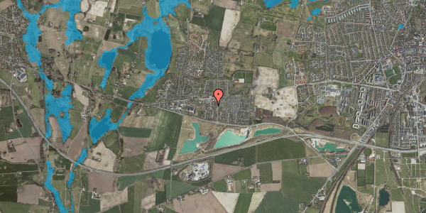 Oversvømmelsesrisiko fra vandløb på Brønsager 109, 4000 Roskilde