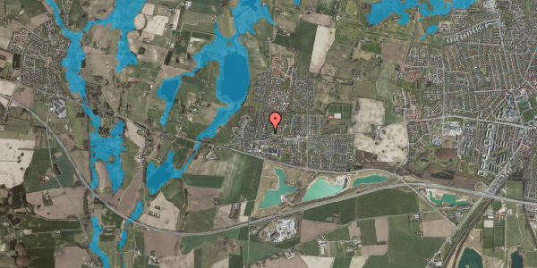 Oversvømmelsesrisiko fra vandløb på Bygaden 26, 4000 Roskilde